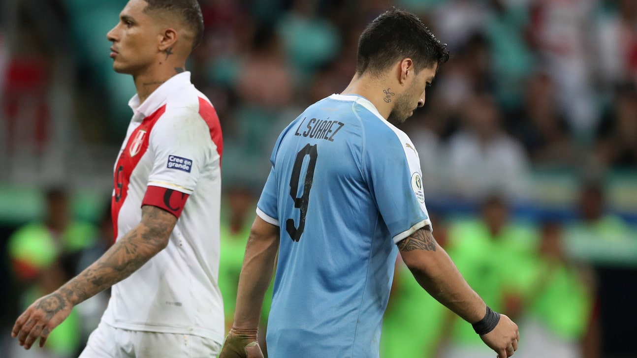 Peru advances in Copa América after Suárez misses penalty