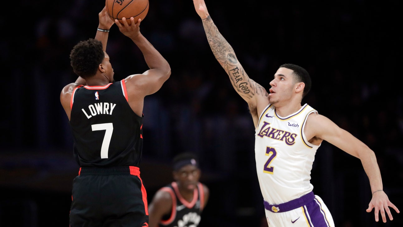 Ibaka’s career-high 34 sends Raptors past Lakers, 121-107