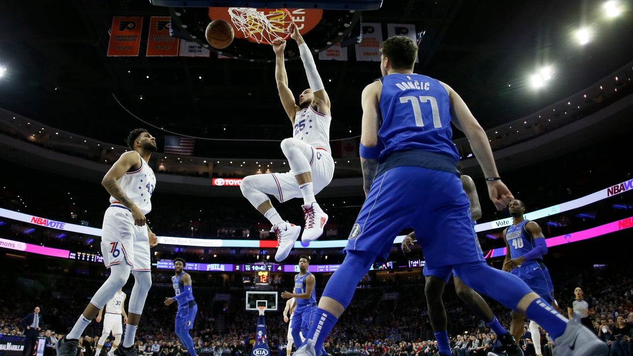 Embiid, Simmons lead 76ers past Mavericks, 106-100