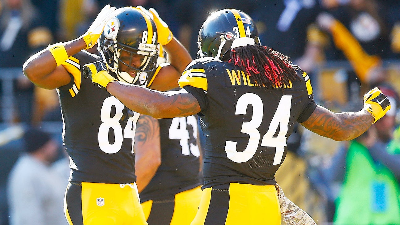 Antonio Brown sets franchise records for yards, receptions in Steelers' win