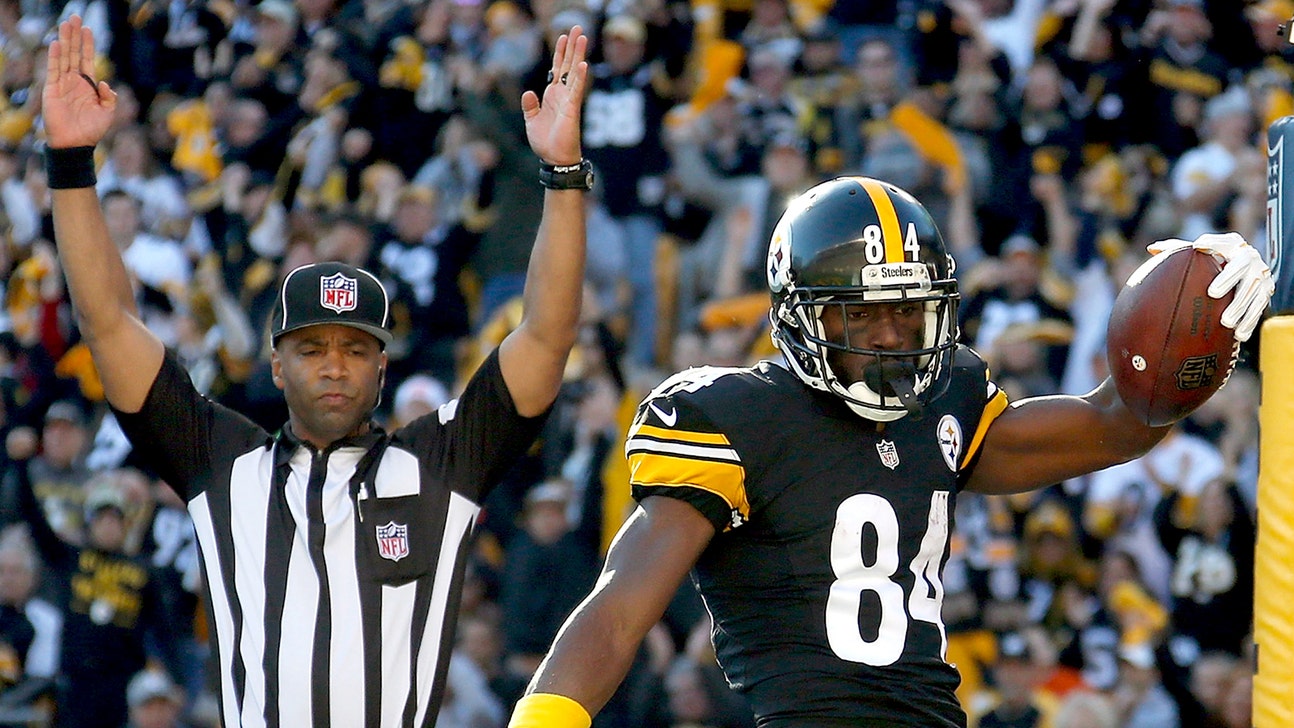 Steelers' Brown soaring despite quarterback shuffle