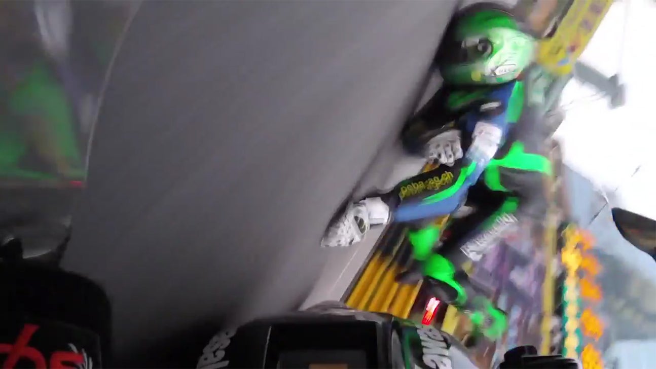 Watch this motorcycle racer wipe out in slow motion in Macau