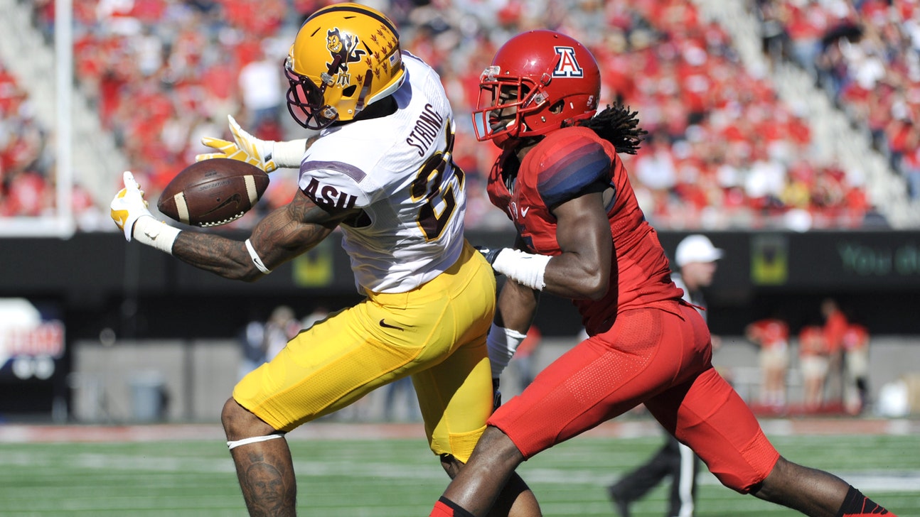 Texans draft WR Strong in third round