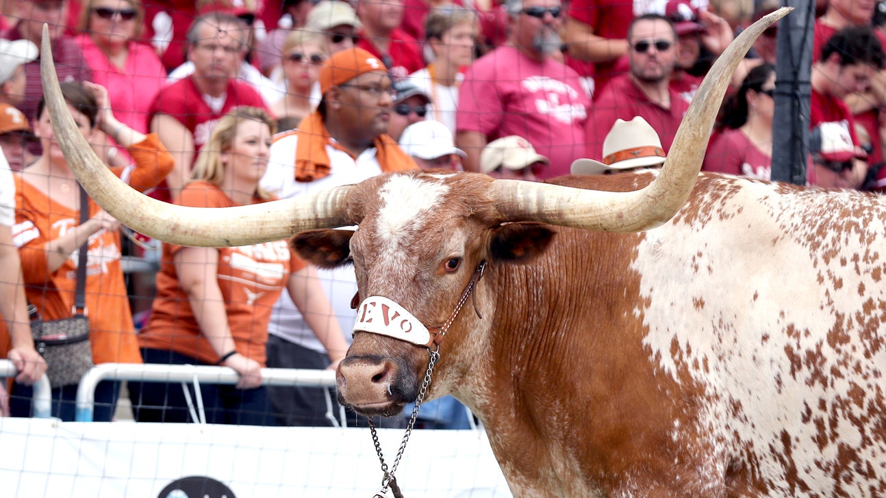 Meet Bevo, the Texas Longhorns' 2100-pound mascot