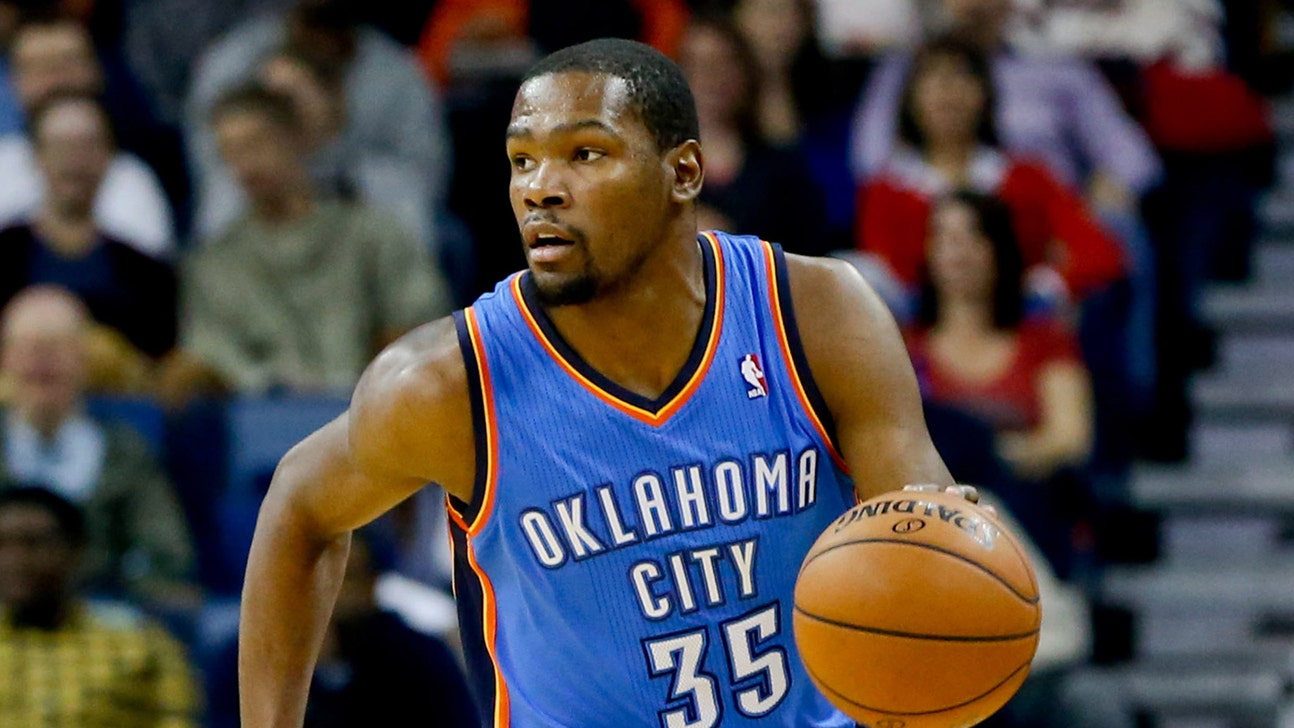 Durant leads streaking Thunder past Bulls