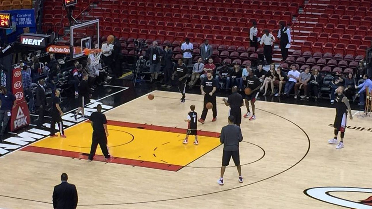 Heat vs. Wizards sights and sounds