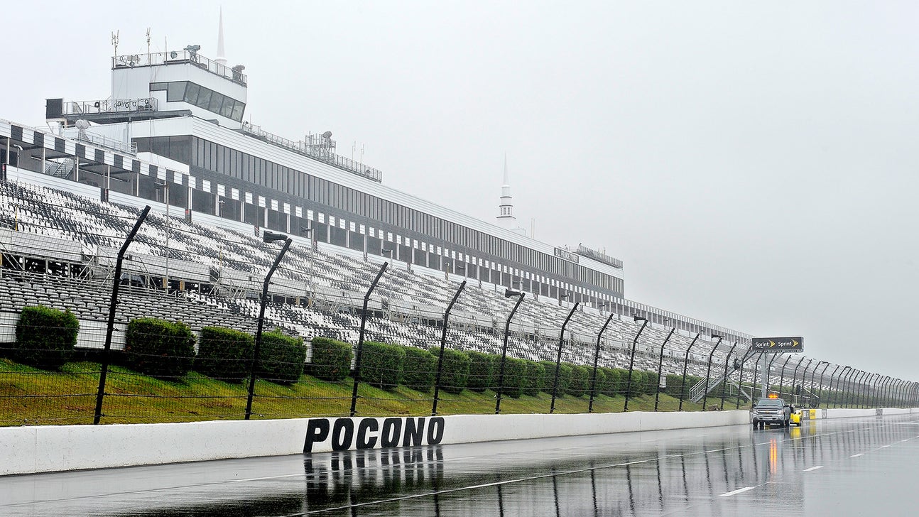 Let it snow, let it snow at Pocono? Oh, never mind ... that's rain