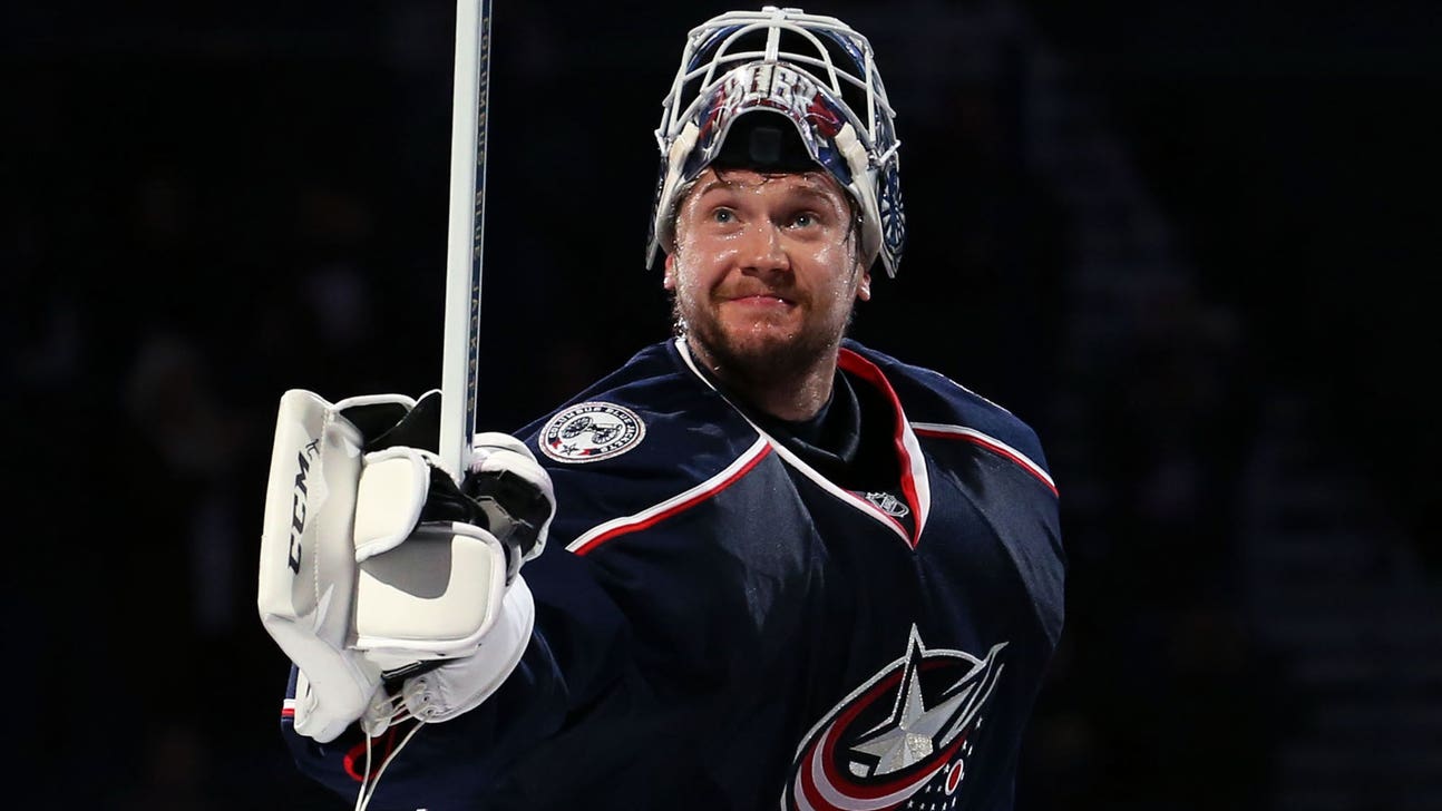 Blue Jackets' Bobrovsky off IR, Calvert sidelined indefinitely