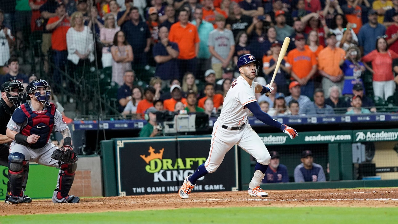 Correa’s RBI single in 9th gives Astros 4-3 win over Boston