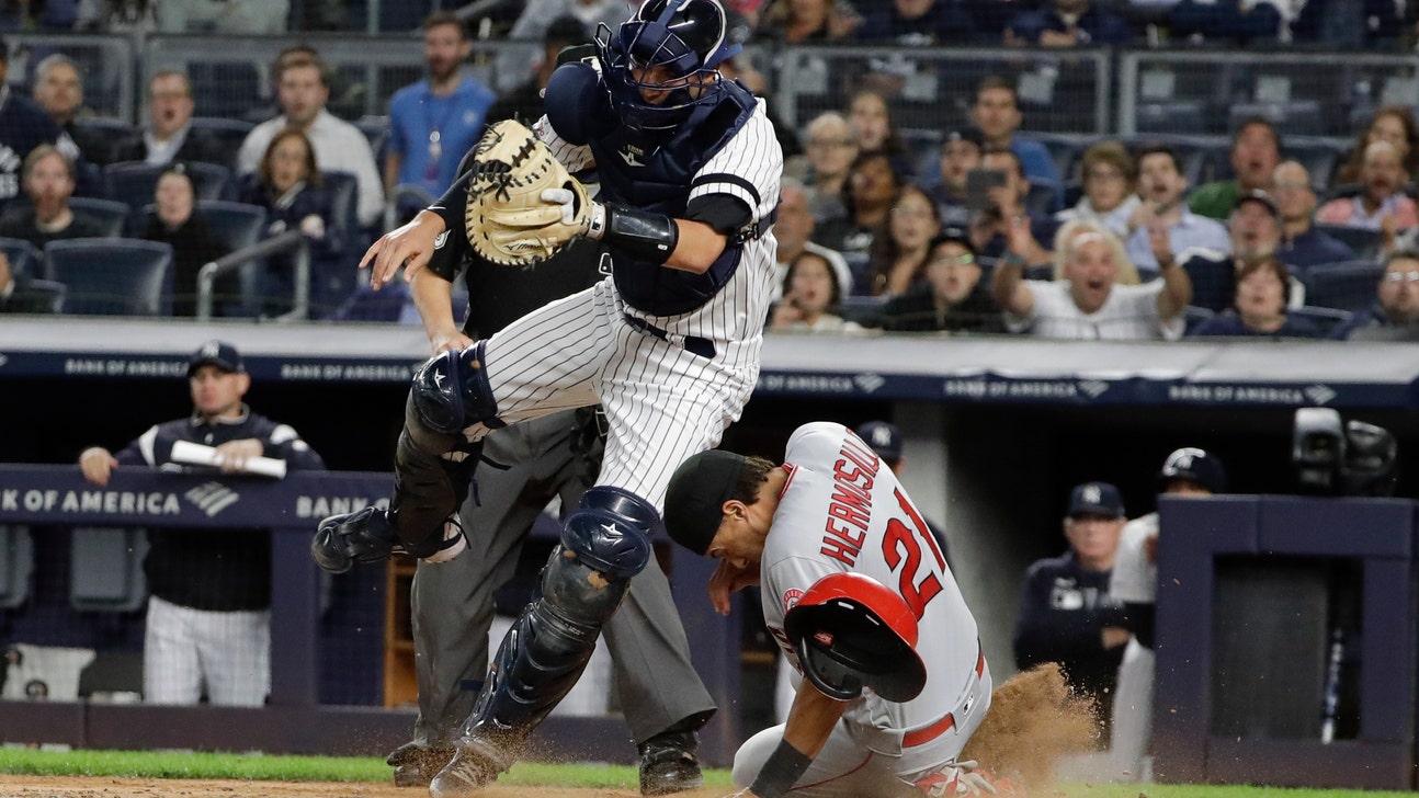 Ottavino botches throw, Yankees miss chance to clinch