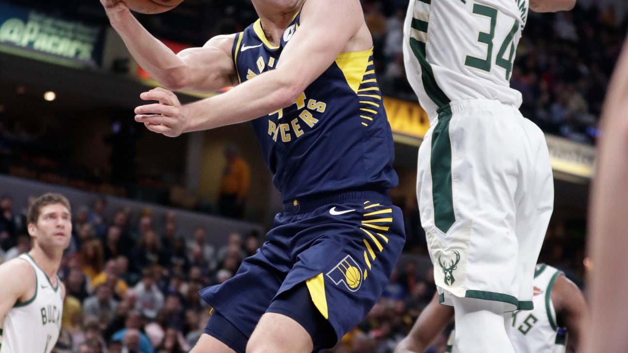 Antetokounmpo fuels Bucks late rally to charge past Pacers