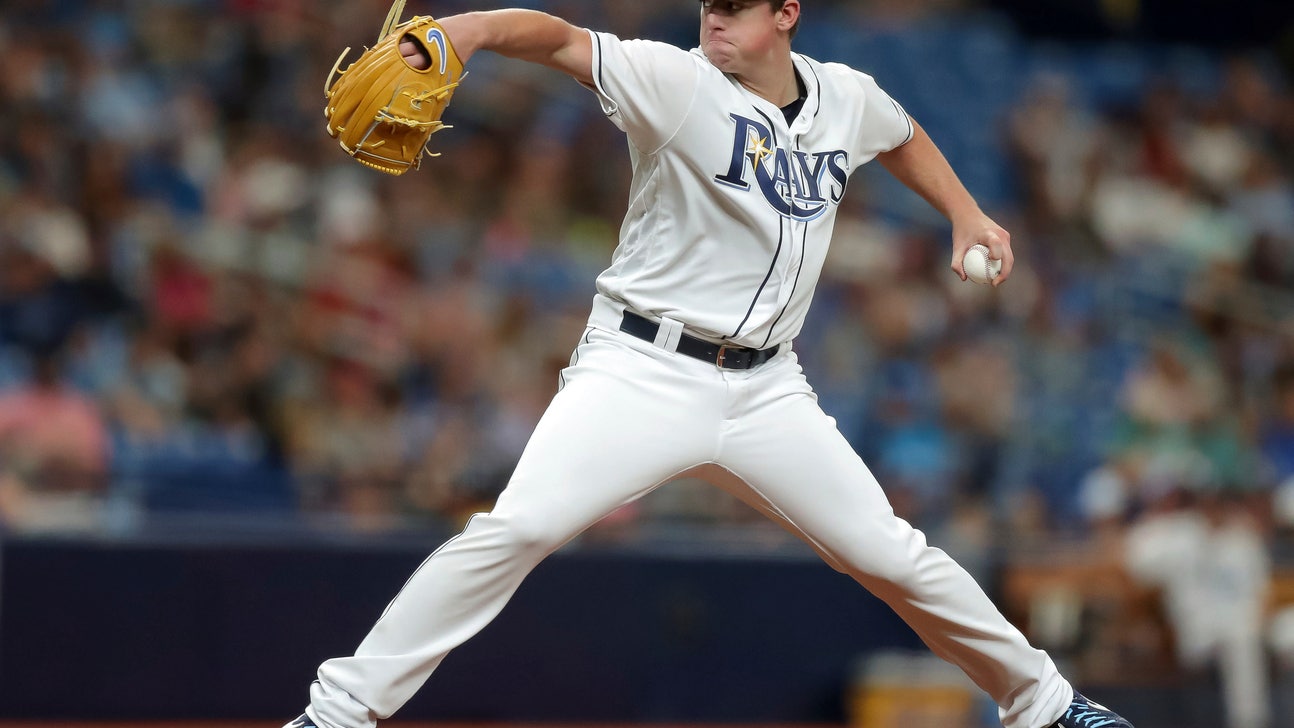 McKay takes perfect game into the 6th, Rays beat Rangers 5-2