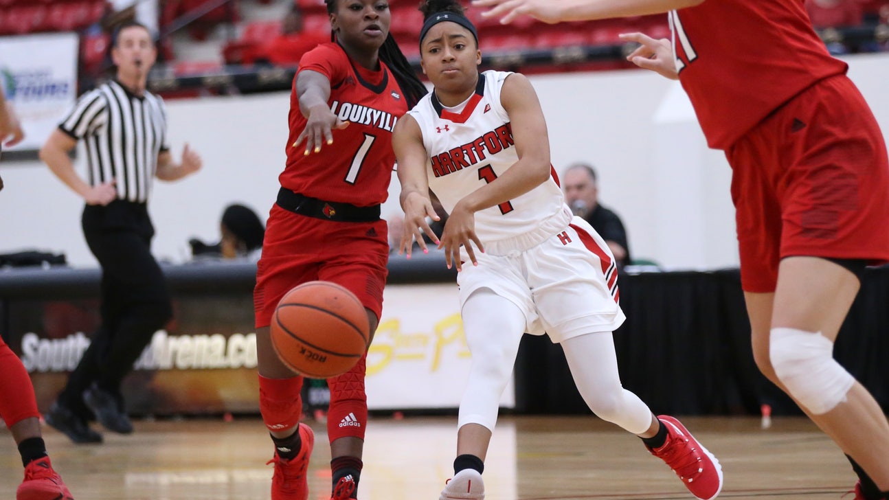 Louisville routs Hartford 86-69 in women’s basketball