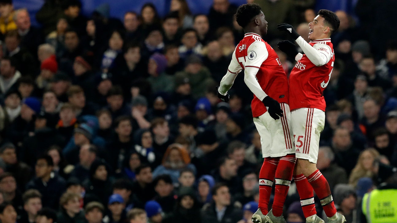 Arsenal overcomes Luiz red card to draw 2-2 at Chelsea