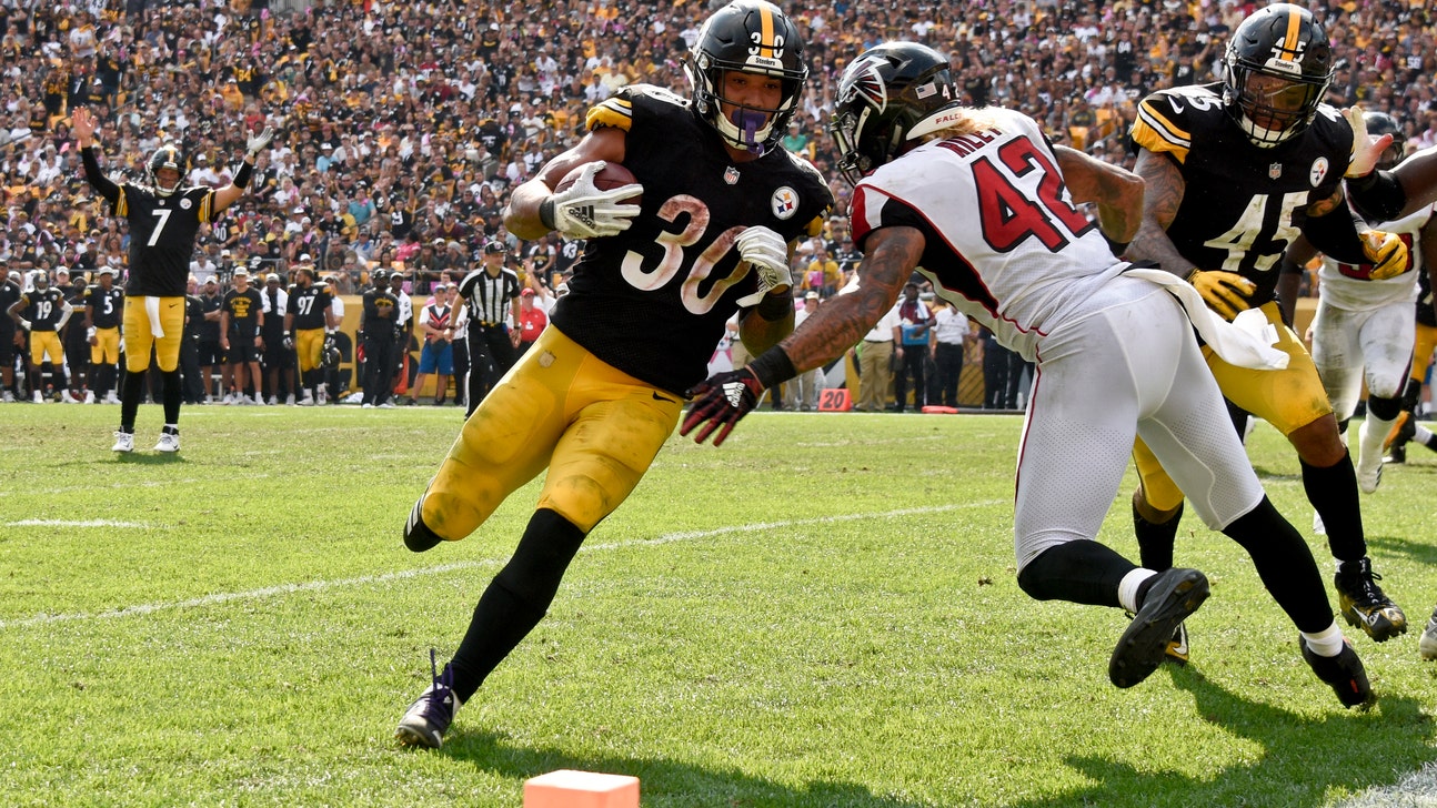 Conner blossoming for Steelers as Falcons falter