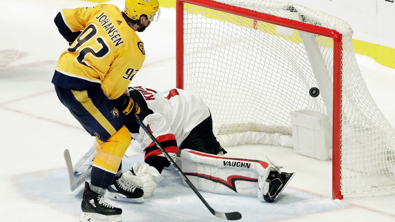 Johansen gets shootout winner, Predators beat Devils 2-1