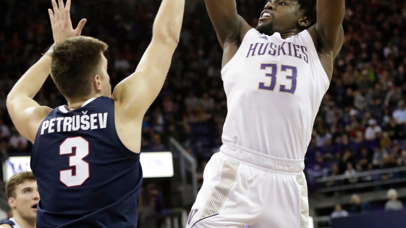 No. 9 Gonzaga uses late 3s to beat No. 22 Washington 83-76