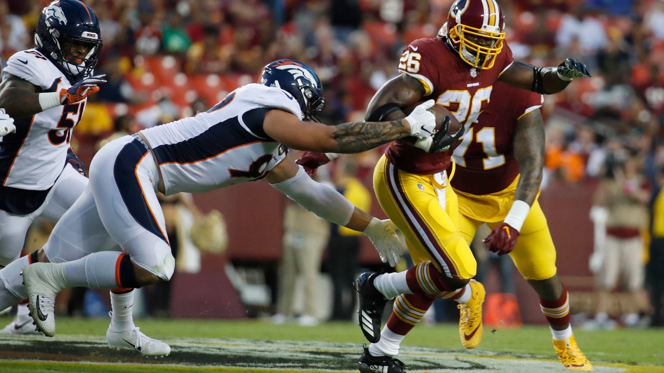 Adrian Peterson impresses for Redskins; Darnold solid again