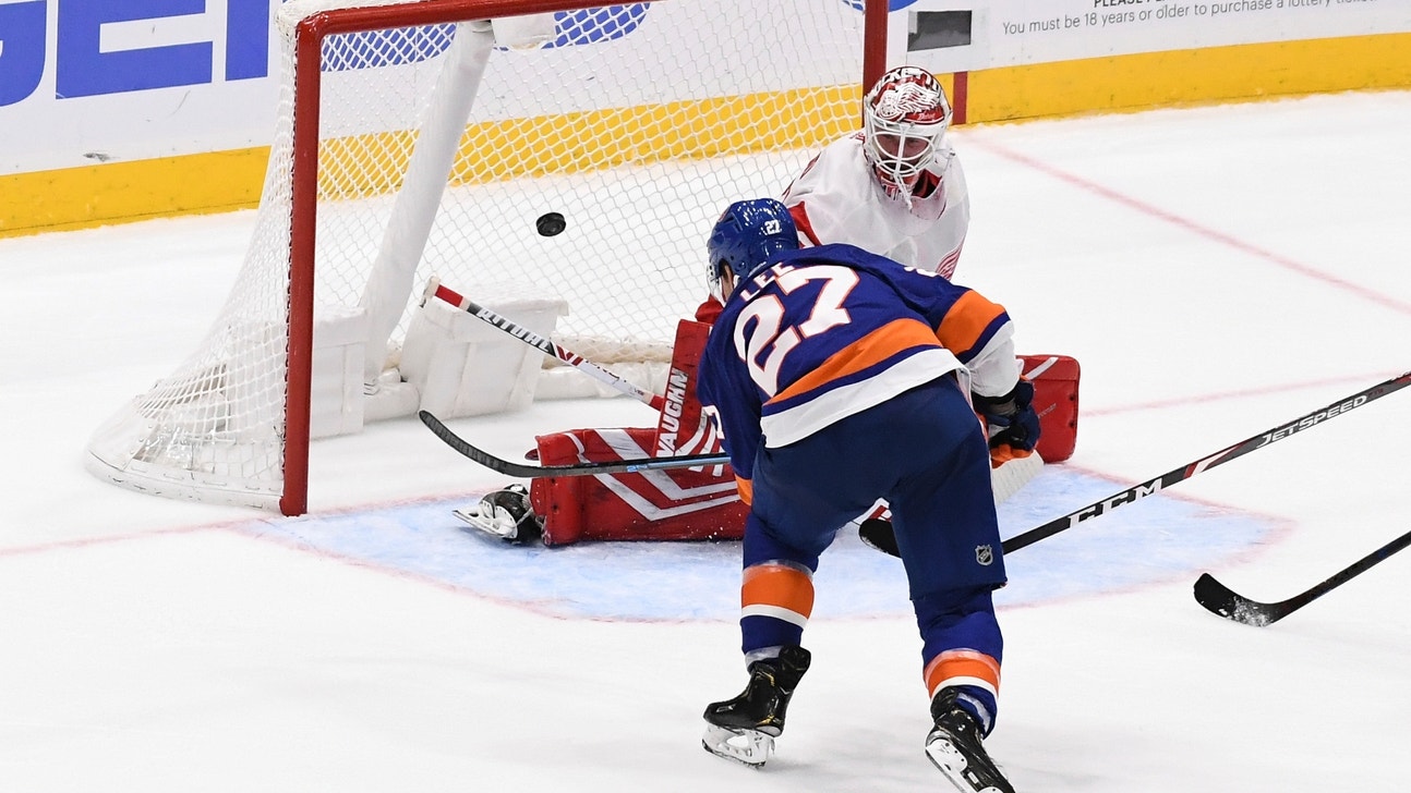 Lee lifts Islanders past Red Wings in OT