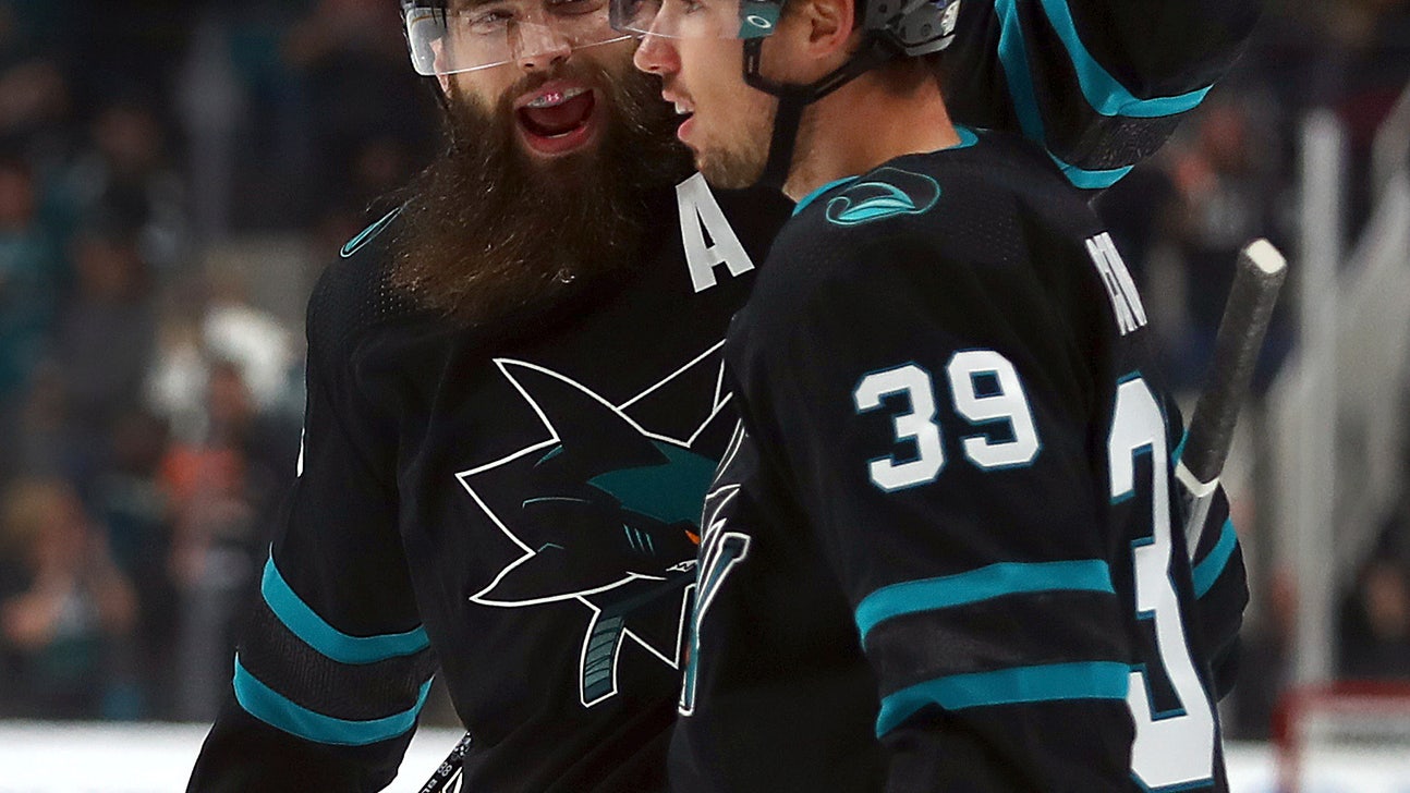 Logan Couture has hat trick to lead Sharks past Sabres 5-1