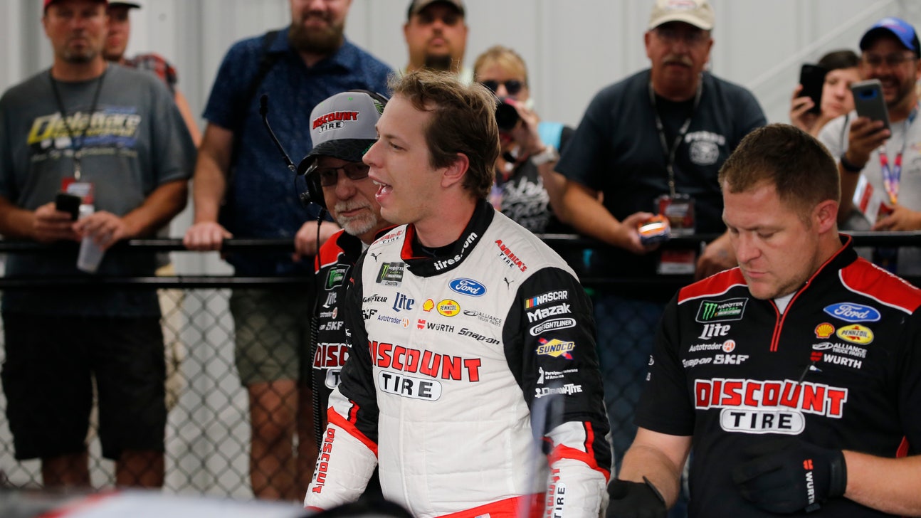 Keselowski wins pole for NASCAR playoff race at Richmond