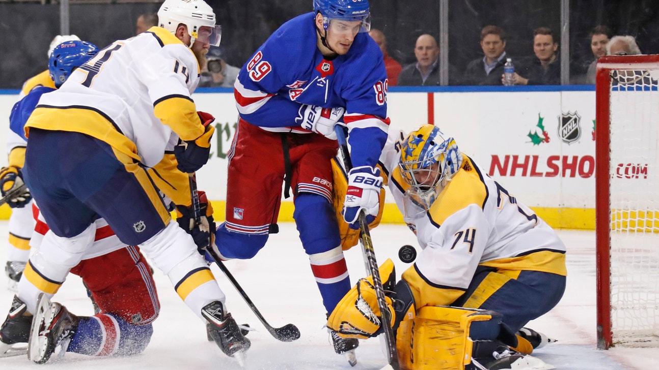 Josi, Saros lead Predators to 5-2 win over Rangers