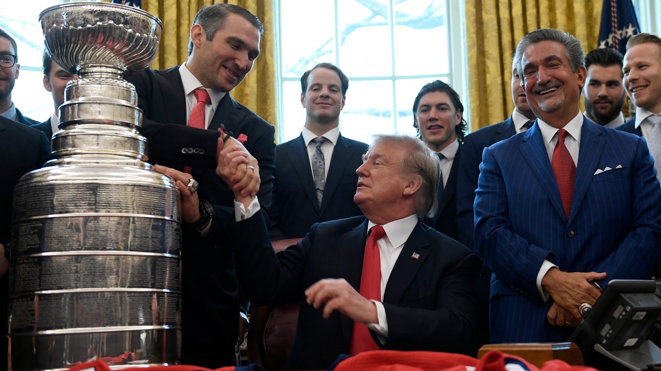 Trump hosts Stanley Cup champion Capitals at White House