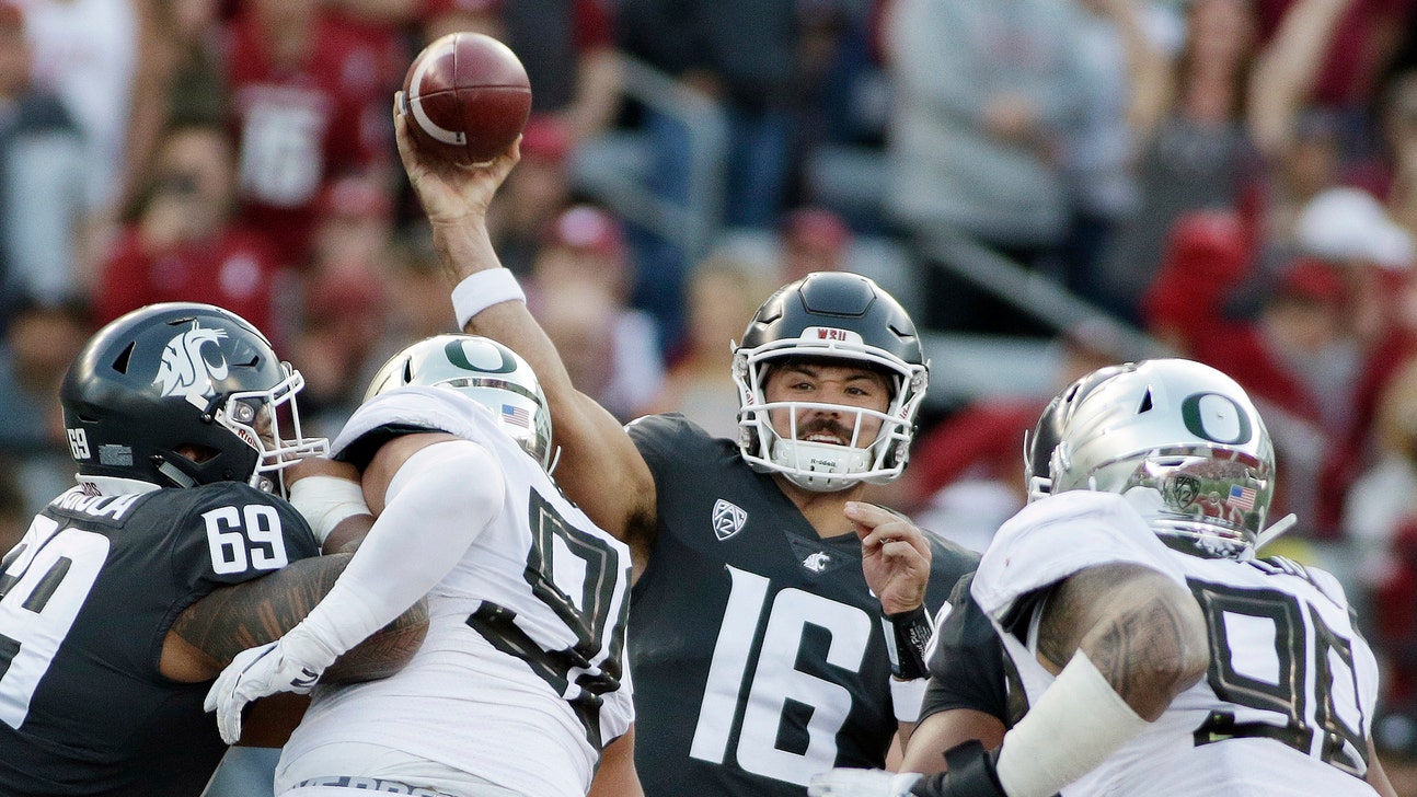 No. 25 Washington State beats No. 12 Oregon 34-20
