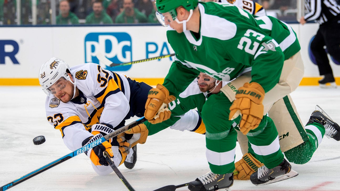 Stars rally to beat Preds 4-2 in Winter Classic at Cotton