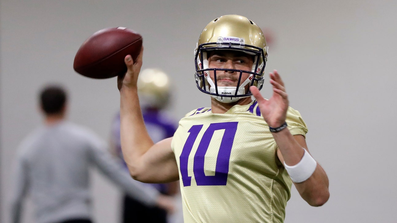 No. 13 Washington names Jacob Eason starting quarterback