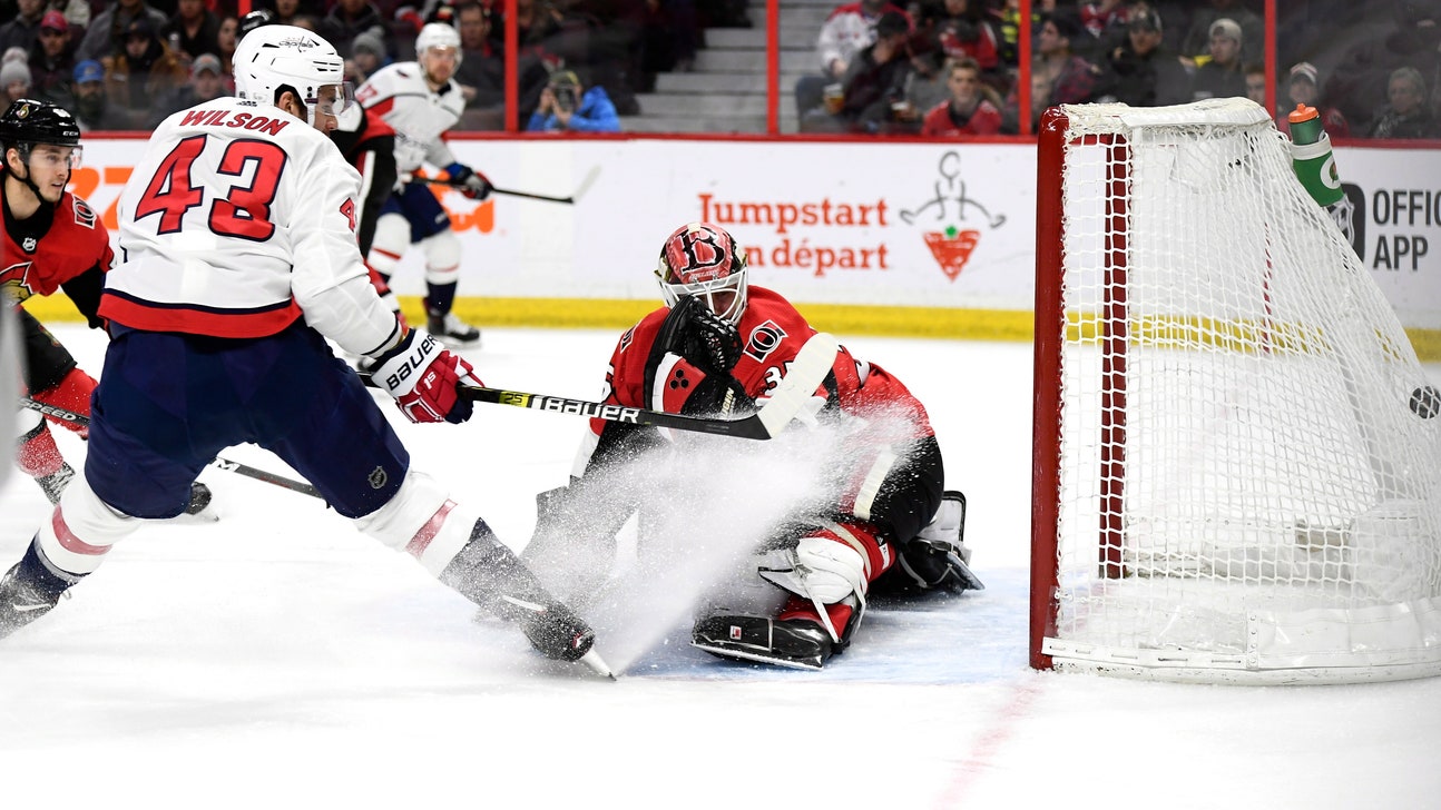 Lewington, Wilson lift Capitals over Senators 3-2