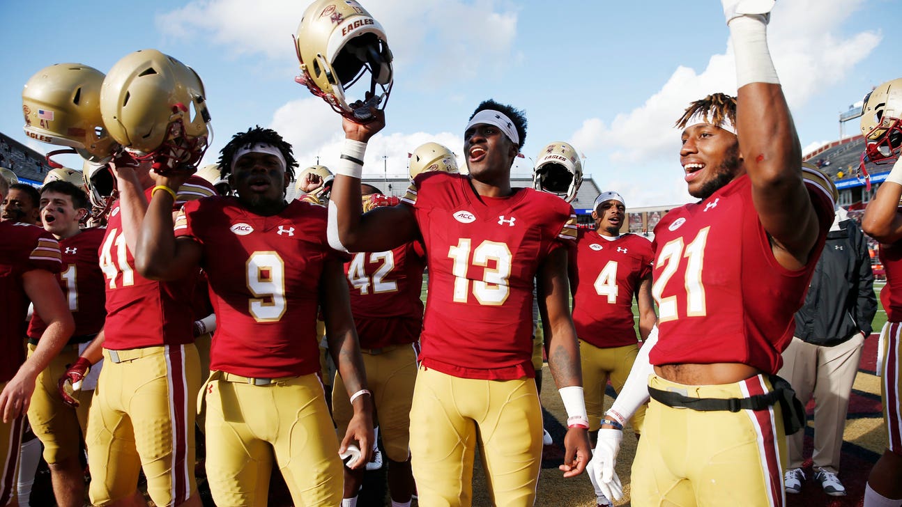 Boston College runs past Louisville 38-20