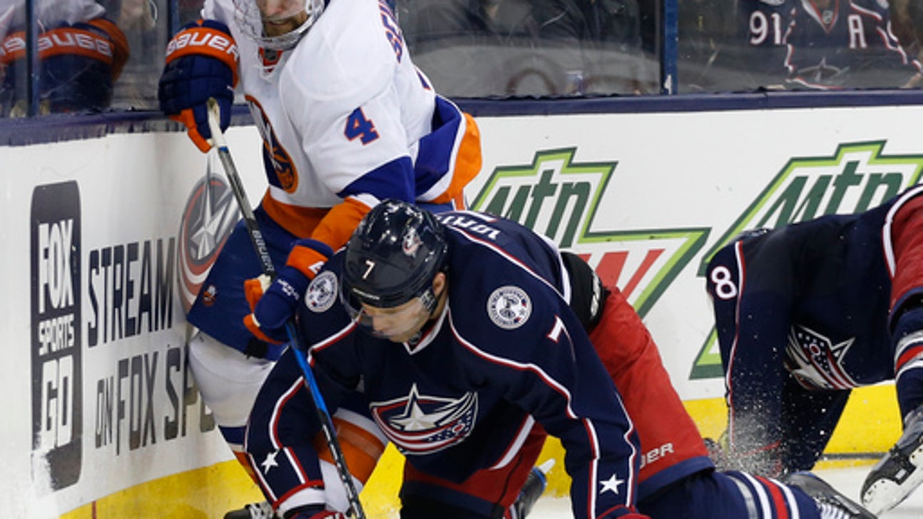 Late barrage helps Blue Jackets beat Islanders 6-2 (Dec 10, 2016)