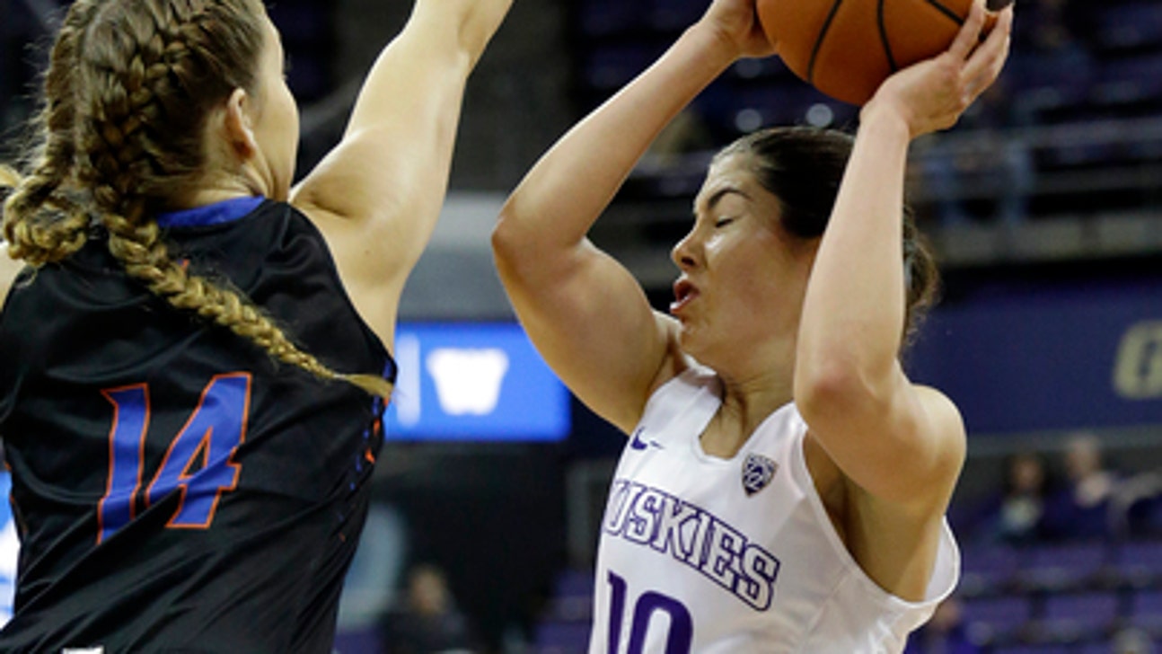 Plum sets Pac-12 record in No. 11 Washington's 92-66 win (Dec 11, 2016)