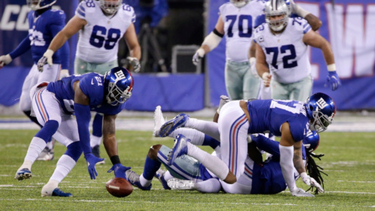 Giants snap Cowboys' 11-game winning streak 10-7 (Dec 11, 2016)