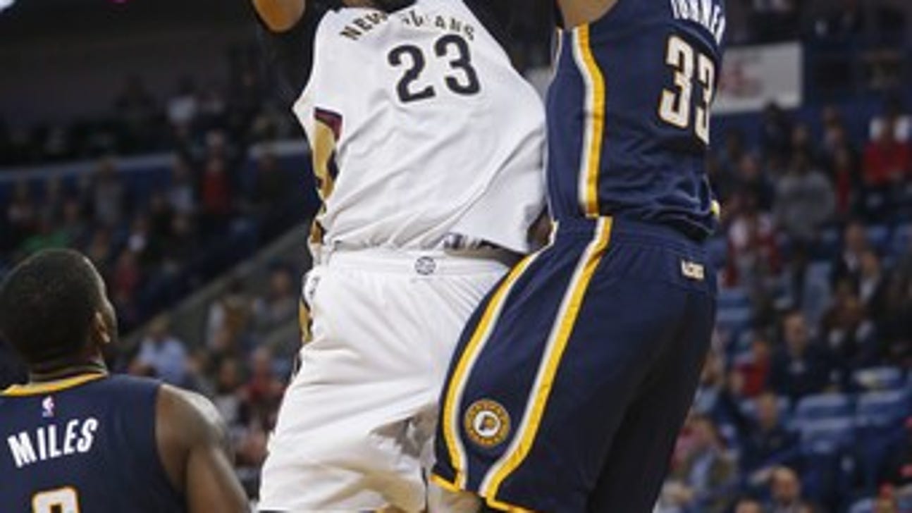 Davis, Hield lift Pelicans past Pacers, 102-95 (Dec 15, 2016)