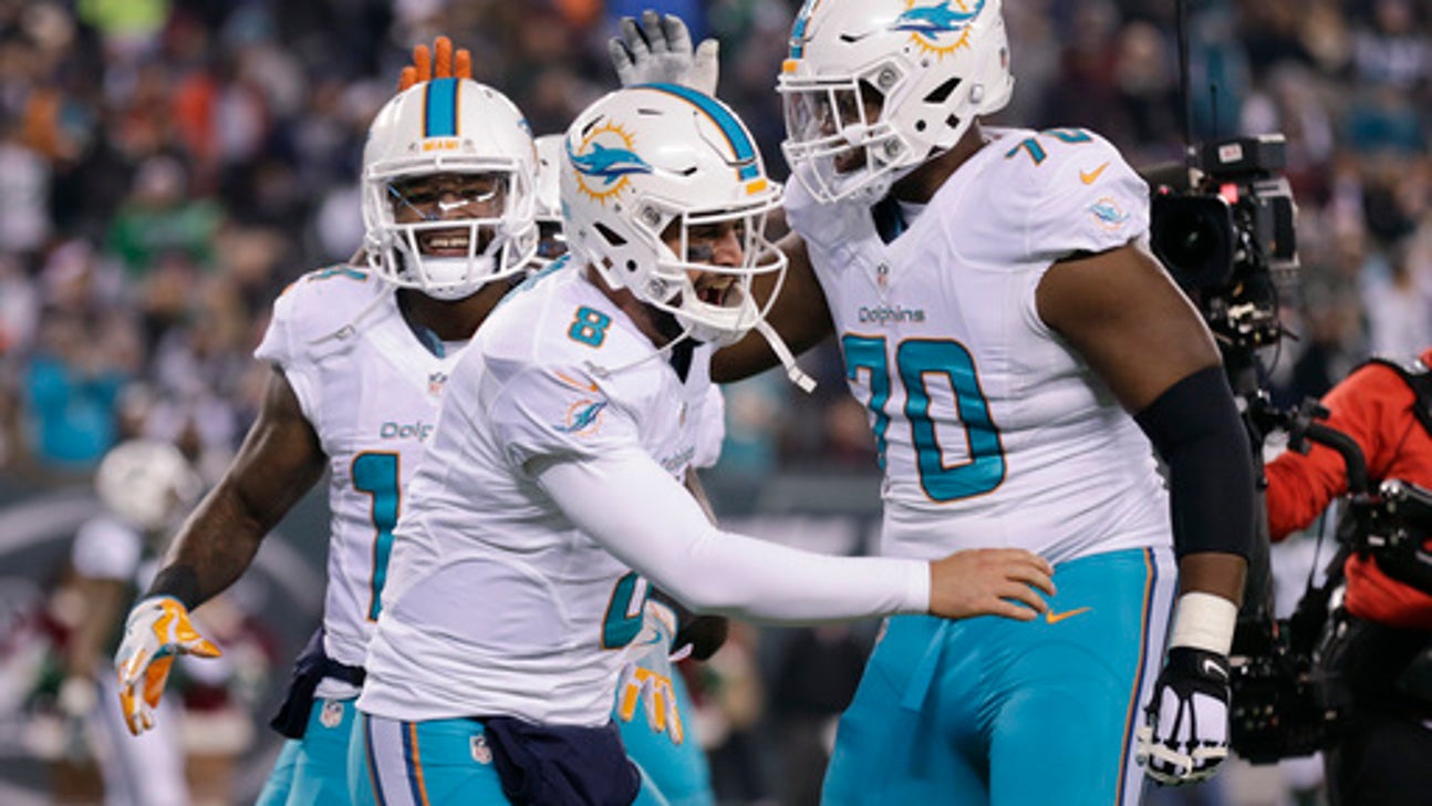 Moore sets career high with 4 TDs as Miami routs Jets (Dec 17, 2016)