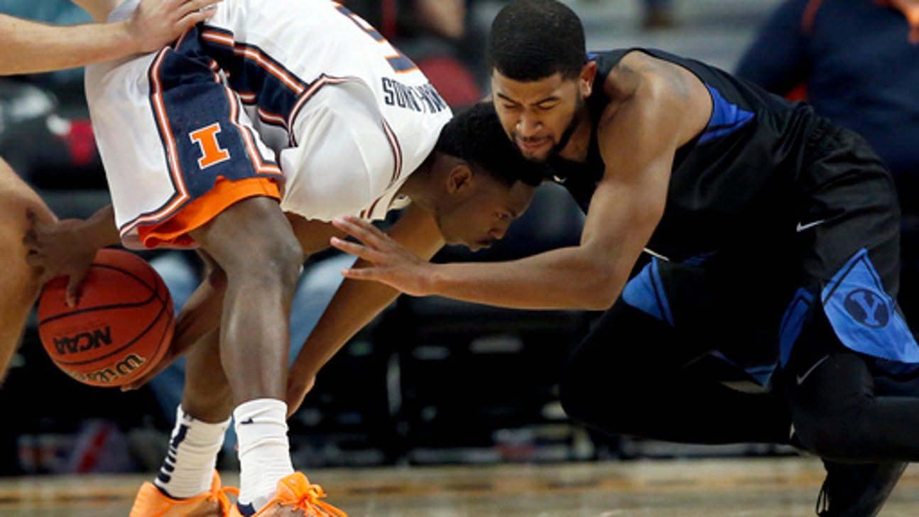 Abrams scores 15 to lead Illinois in 75-73 win over BYU (Dec 17, 2016)
