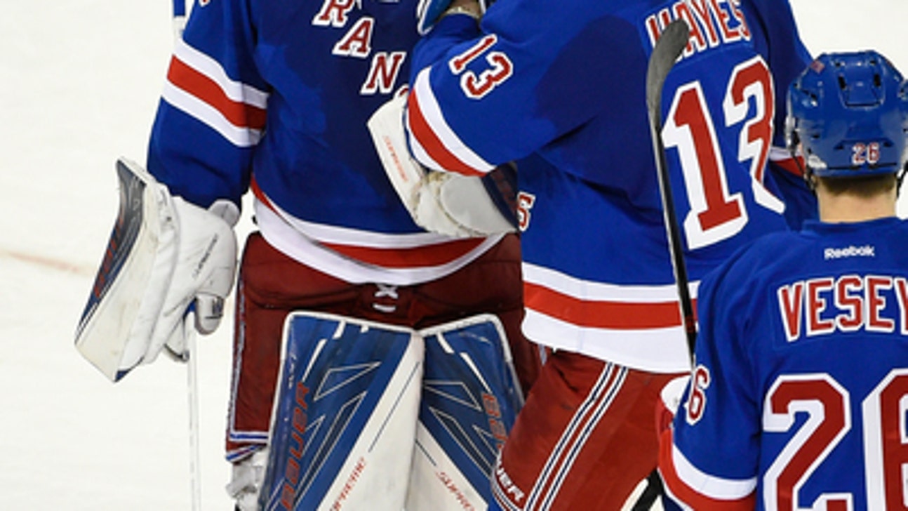 Hayes scores deciding goal in shootout, Rangers beat Devils (Dec 18, 2016)