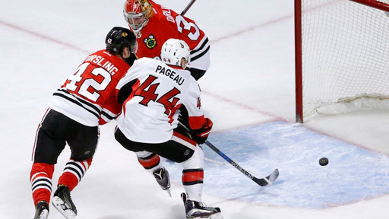 Senators beat Blackhawks 4-3 for 3rd straight win (Dec 20, 2016)
