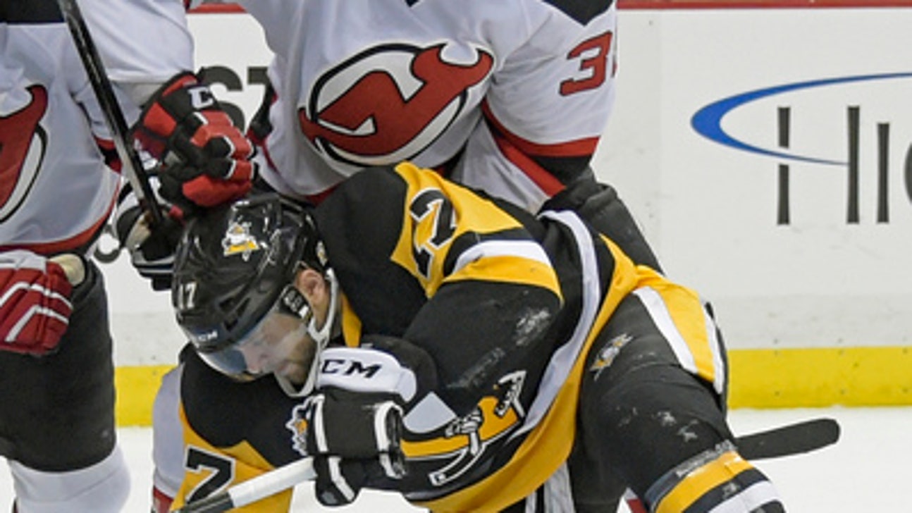 Crosby scores 24th, Penguins top struggling Devils 4-1 (Dec 23, 2016)