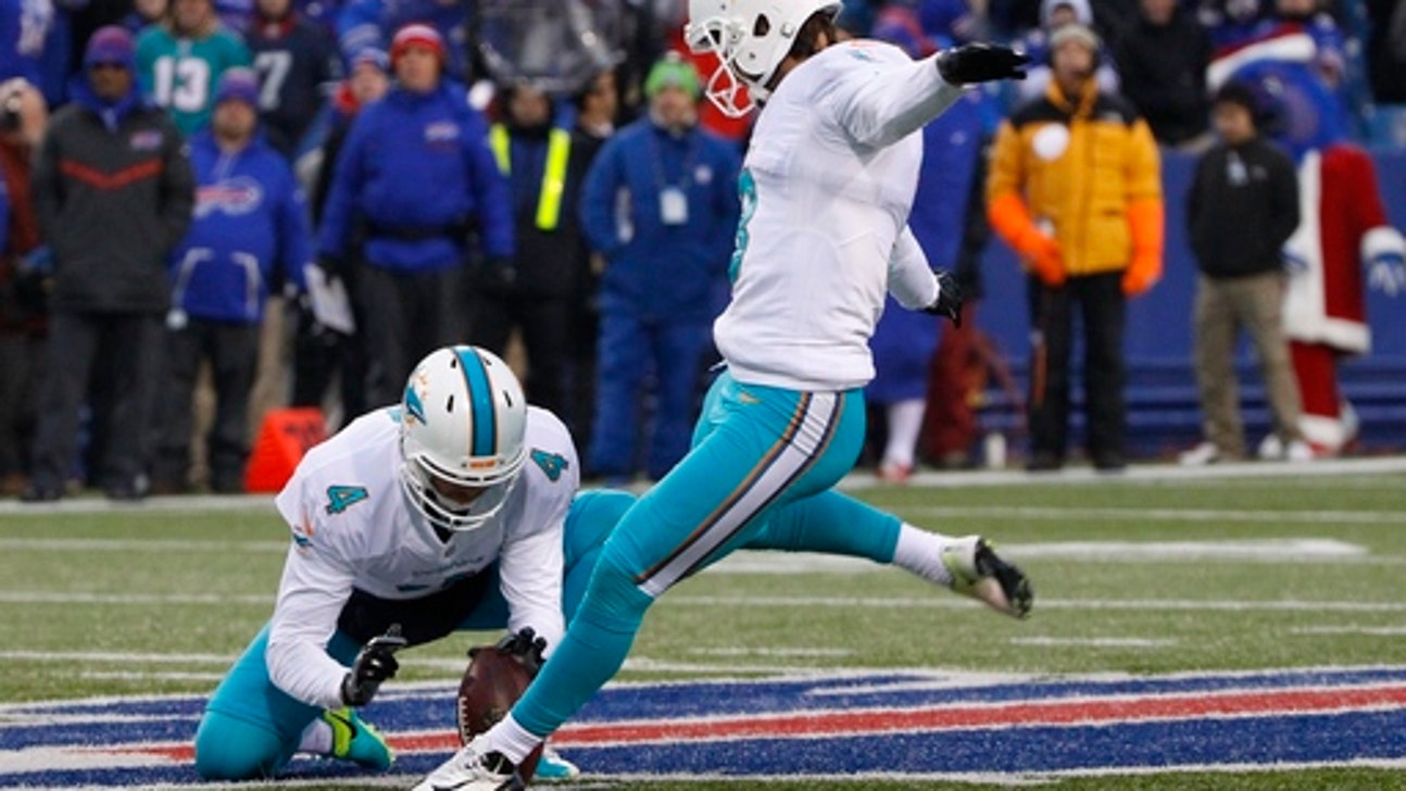 Franks' field goal seals Dolphins' 34-31 OT win over Bills (Dec 24, 2016)
