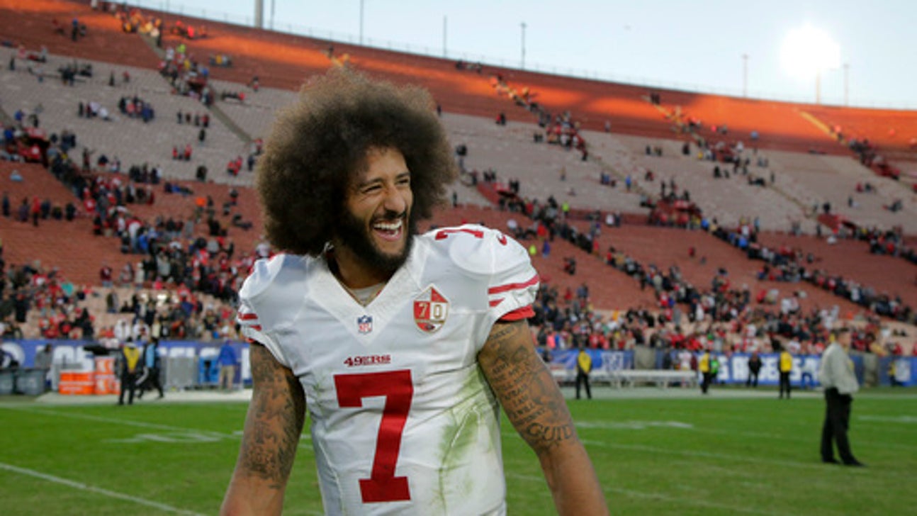 Kaepernick insists he's not thinking about future with 49ers