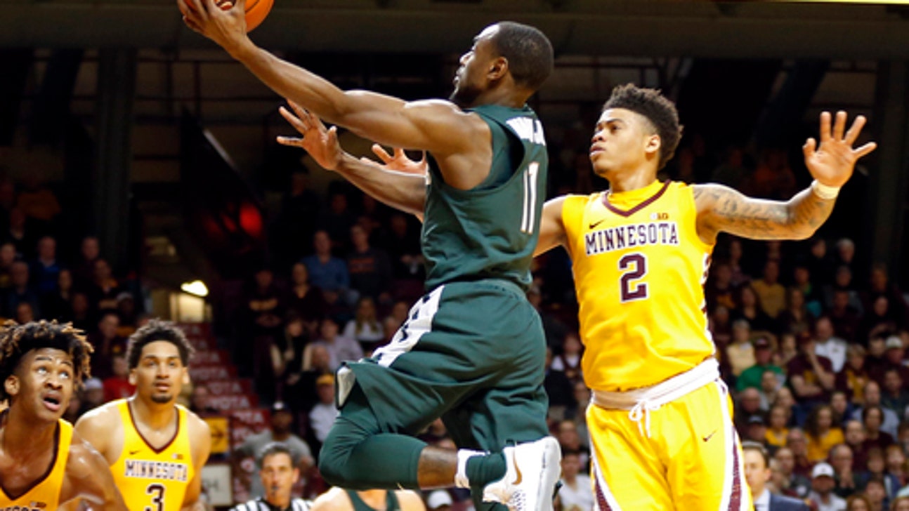 Ellis, Spartans surge back for 75-74 win over Gophers in OT (Dec 27, 2016)