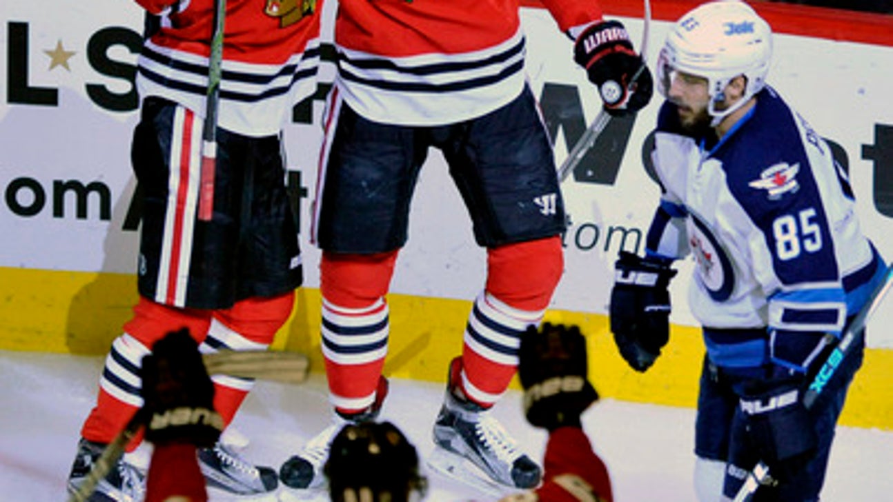 Wheeler, Scheifele and Stafford lead Jets past Blackhawks (Dec 27, 2016)