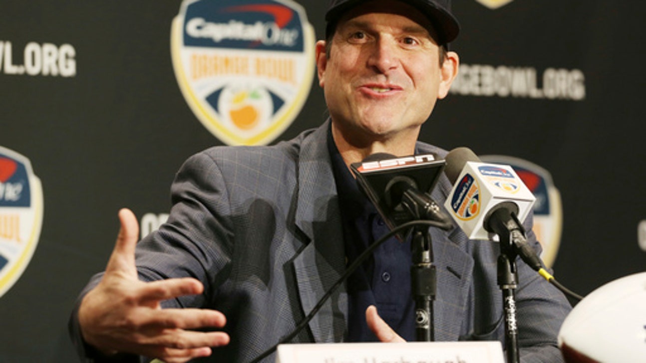 Harbaugh-led Michigan fall to 10-3, tying last year's mark