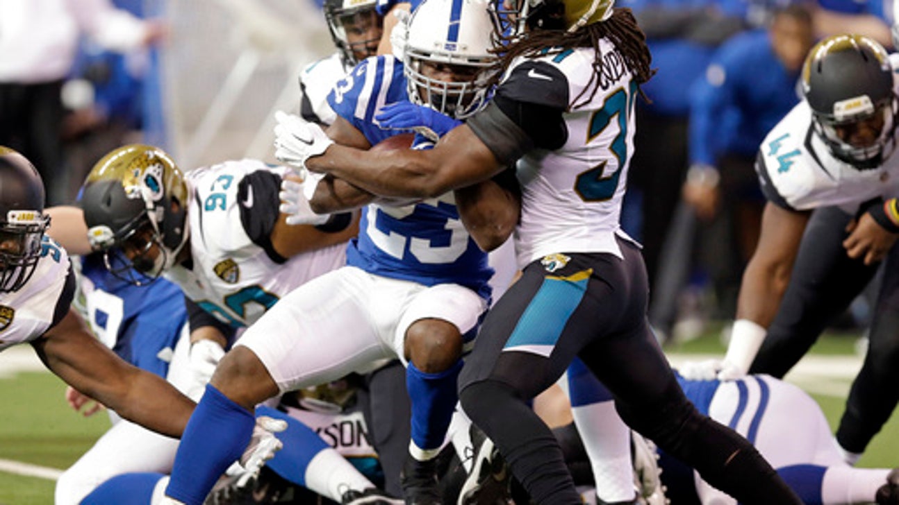 Mathis, Colts finally celebrate with 24-20 win over Jags (Jan 01, 2017)