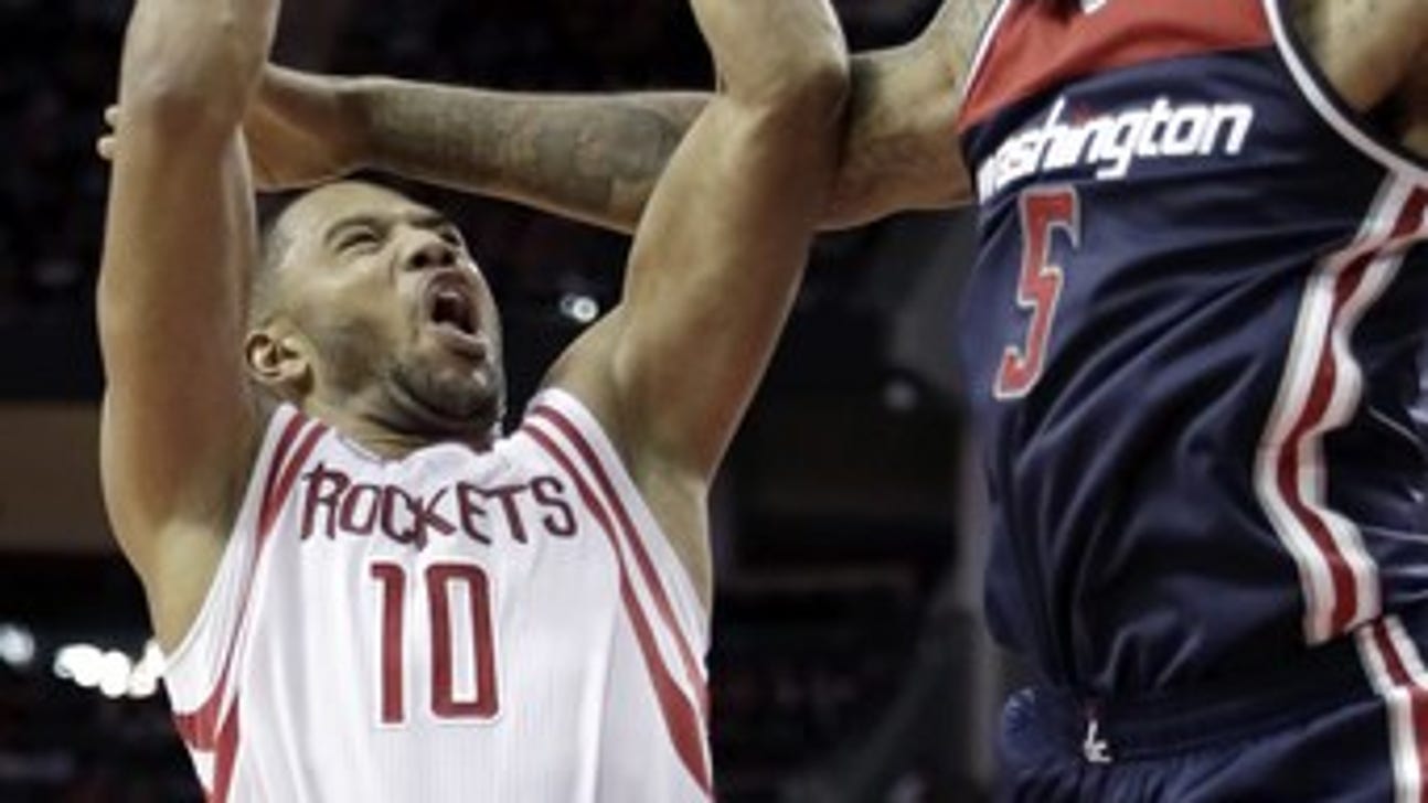 Gordon, Harden lead Rockets to 101-91 win over Wizards (Jan 02, 2017)