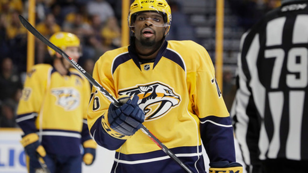 Predators defenseman P.K. Subban off injured list