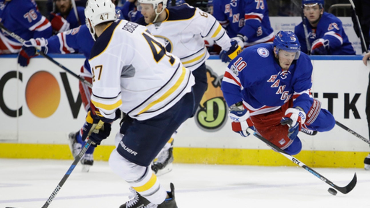 Kane, Bailey score 1:42 apart; Sabres beat Rangers 4-1 (Jan 03, 2017)